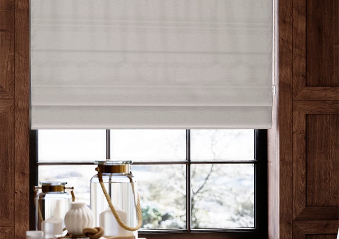 Lucerne Faux Silk, Champagne Mist - Twist&Fit Roman Blind - Image 5